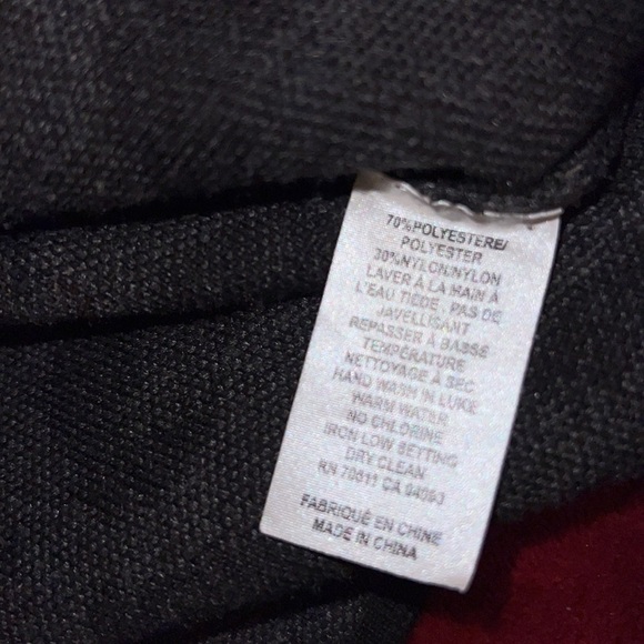 Vex & Co black grey zipper Pull cardigan sweater Sz L - Picture 9 of 12